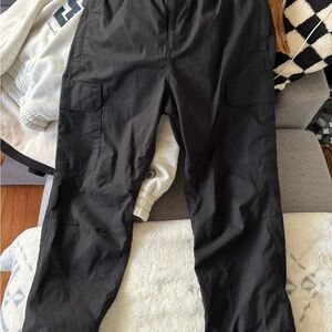 H&M Men's Black Cargo Pants